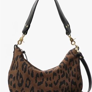 Clare V. Moyen Messenger Bag in COCOA PABLO CAT